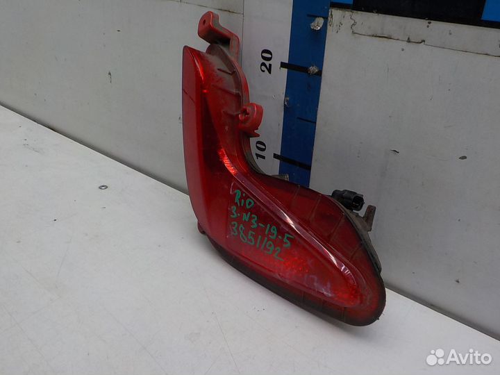 Фонарь противотуманный Kia Rio 2017