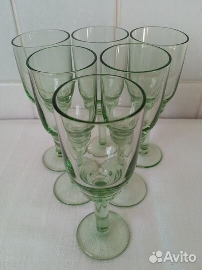 Рюмки цветное стекло СССР