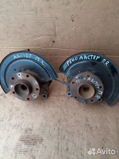 Кулак поворотный передний правый Рено Дастер кпп