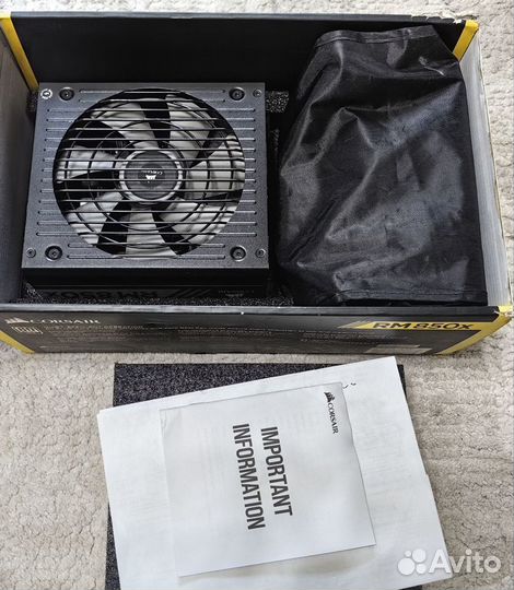 Блок питания corsair RM850X