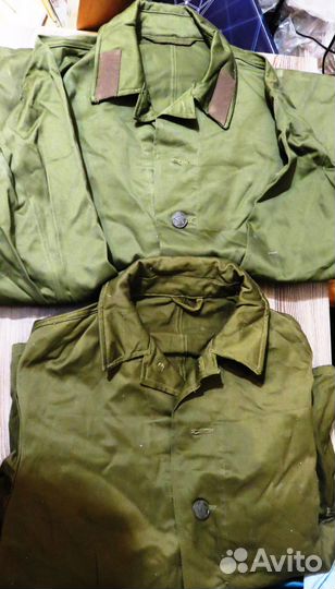 Новая военная солдатская рубашка СССР 65-70 годов