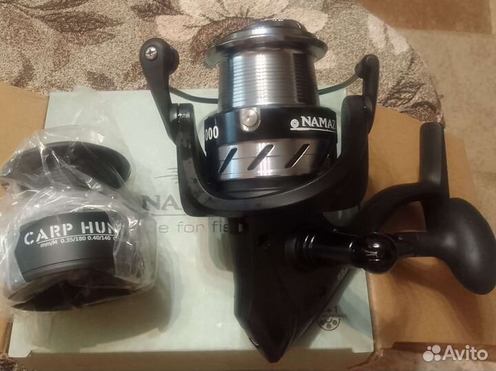 Катушка рыболовная 5000 новая карп