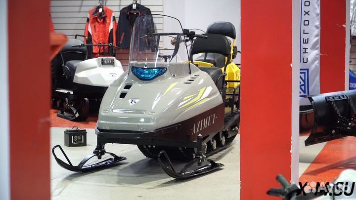 Мотобуксировщик бурлак азимут 24лс