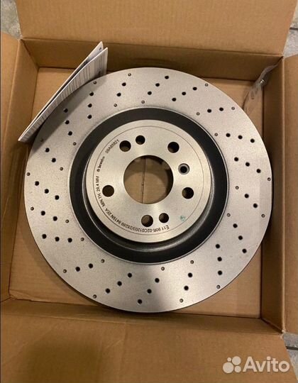 Диск тормозной Mercedes ML GL 166 Брембо