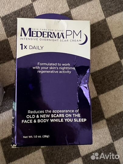 Mederma интенсивный ночной крем от шрамов. США