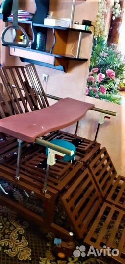 Кровать для лежачих больных с матрасом медицинская