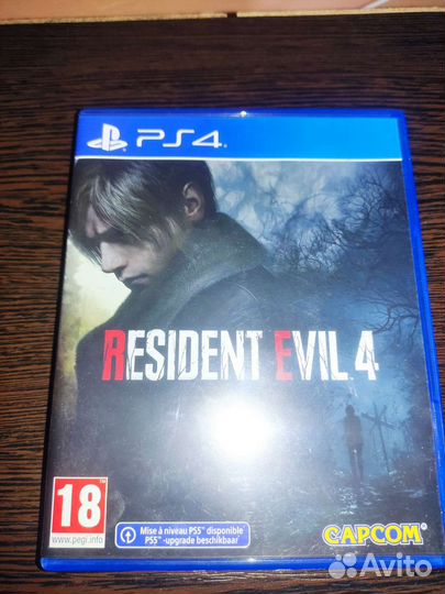 Resident evil 4 remake ps4 диск