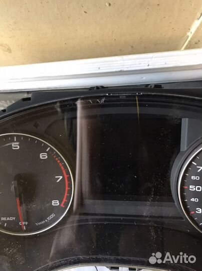 Панель приборов на Audi A6