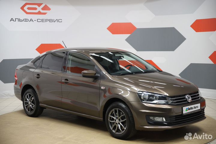 Volkswagen Polo 1.6 AT, 2016, 33 374 км