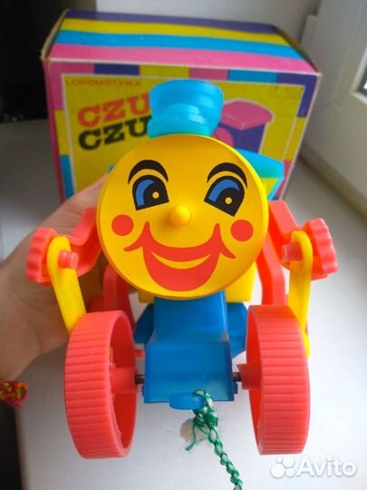Детский паровозик времен СССР