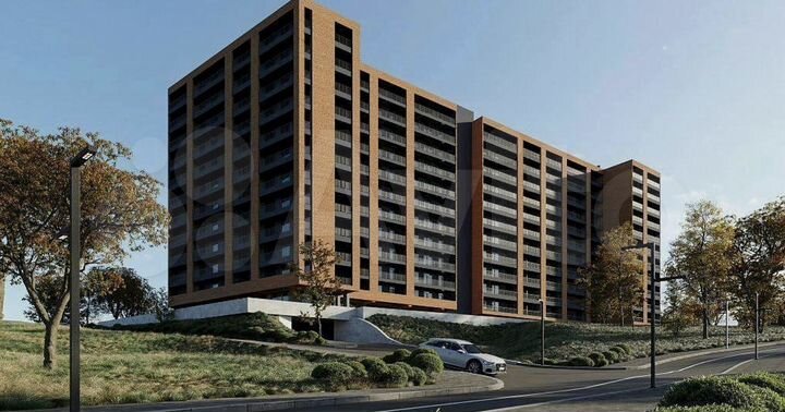 Квартира-студия, 48 м² (Грузия)