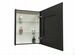 Зеркало-шкаф с подсветкой Mirror Box black 600х800