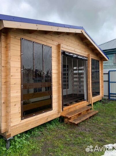 Мягкие окна для террас и беседок