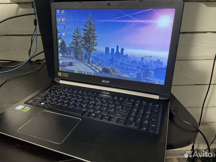 Игровой ноутбук Acer i5/6gb/gtx1050