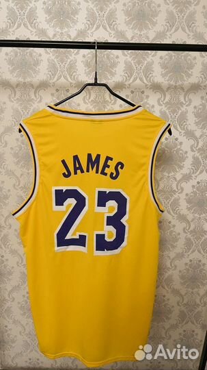 Спортивный костюм lakers желтый