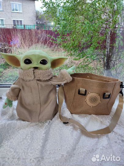 Оригинал малыш Грогу Йода Мандалорец