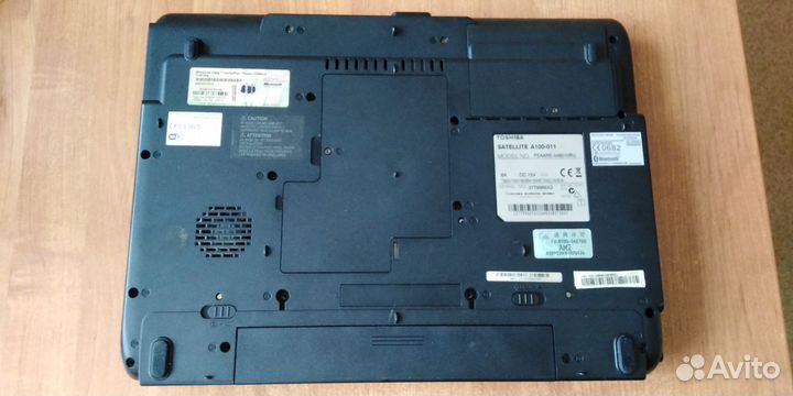 Toshiba A100-011 в разбор