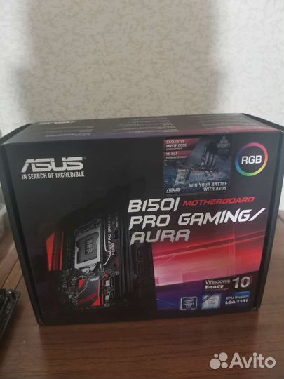 Материнская плата с процессором i5-6600k
