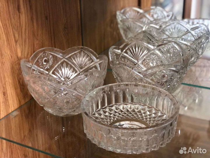 Ваза хрустальная