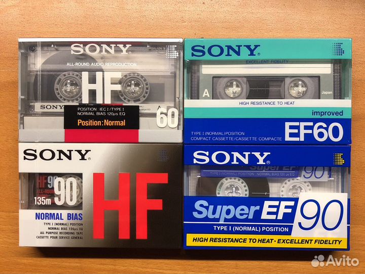 Кассеты sony