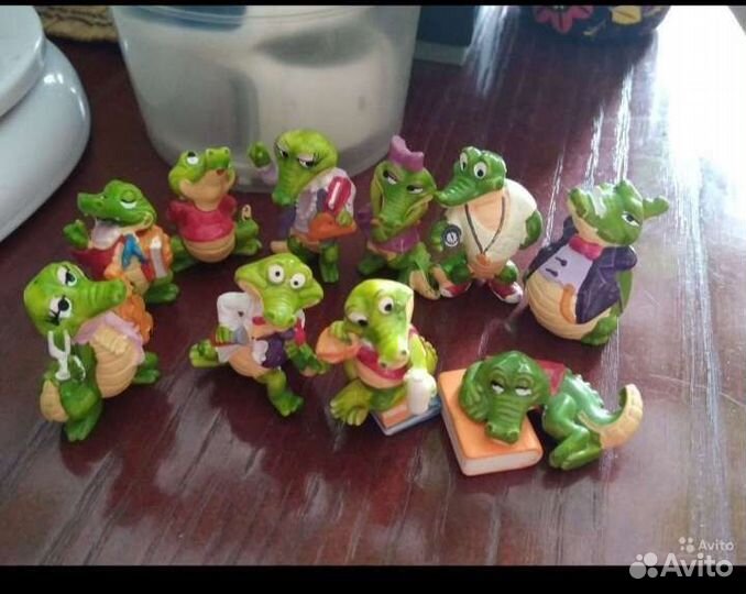 Лягушки/гномы/кроко/слоны киндер 90-е гг