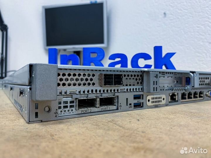 Сервер HP DL360 Gen9 8SFF 2x E5-2667v4 128GB