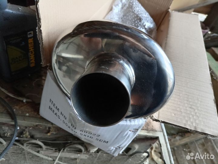 Глушитель прямоточный