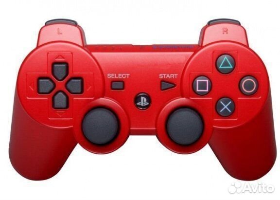 Джойстик PS 3 Controller Wireless Dual Shock RED