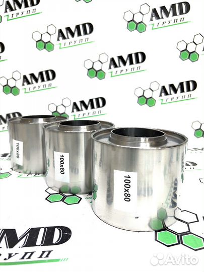 Пламегаситель 100 на 80 вместо авто катализатора