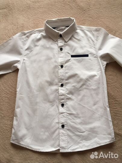 Рубашка 140 размер для мальчика