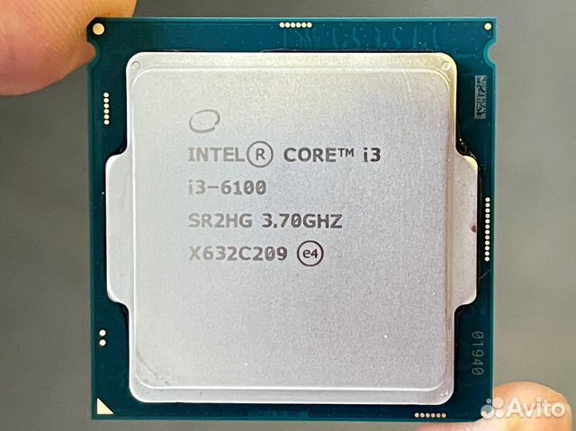 Процессор intel core i3 6100