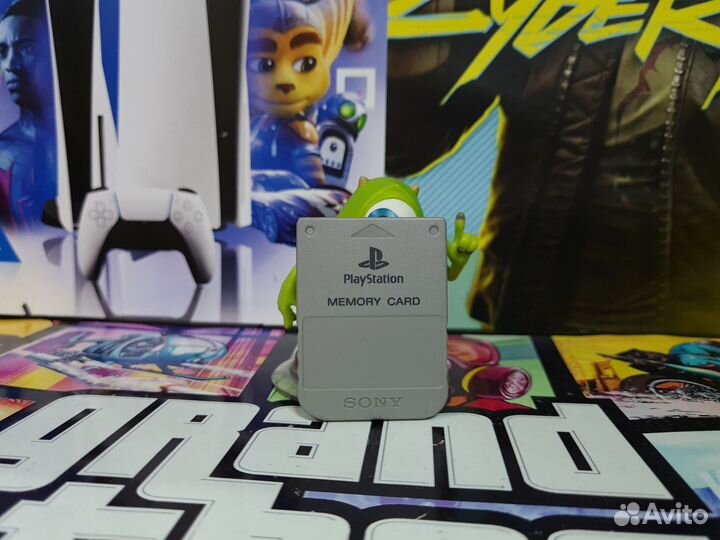 Карта Памяти Ps1 Original Gray