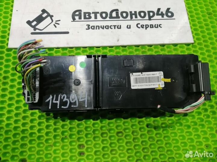 Блок управления климатом Renault Megane 3