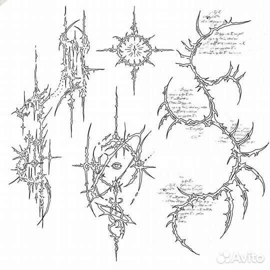 Модель на тату, татуировка бесплатно