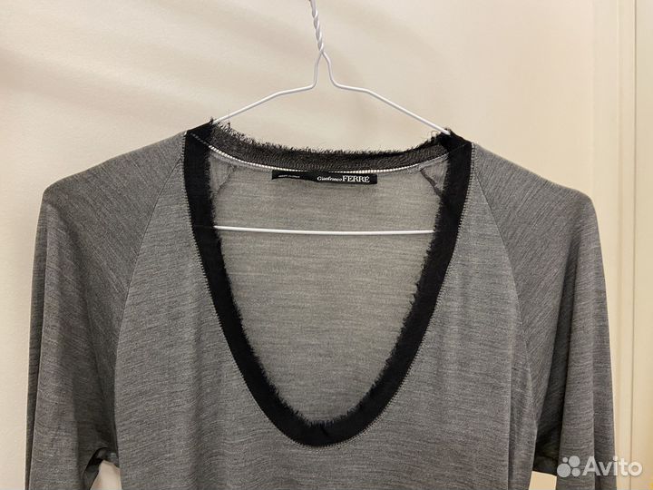 Gianfranco ferre лонгслив шелковый