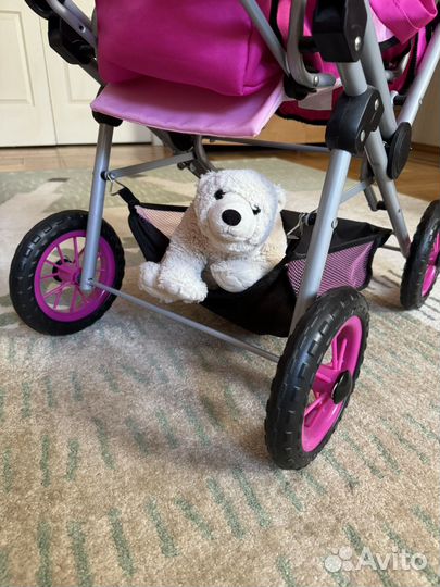 Коляска для кукол Chica&Chico