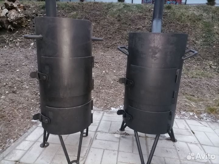 Печка под казан