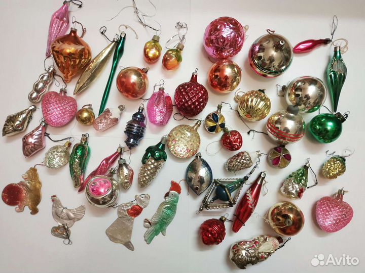 Елочные игрушки СССР