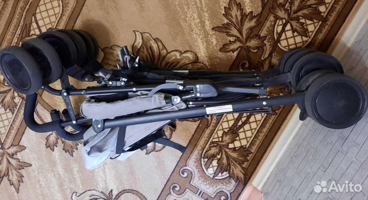 Коляска трость для двойни