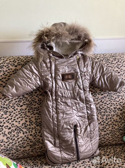 Зимний комбинезон трансформер Егорка