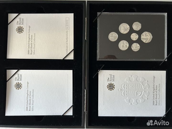 Набор серебряных монет