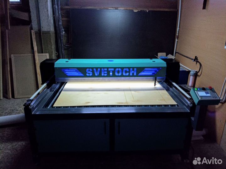 Лазерный станок для фанеры