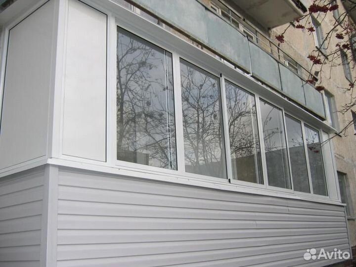 Остекление балконов в хрущевке
