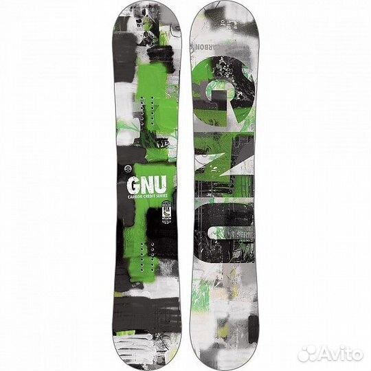 Сноуборд GNU carbon credit BTX 165W (комплект)