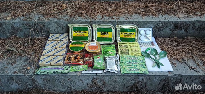 Сухие пайки в Крыму - походное питание