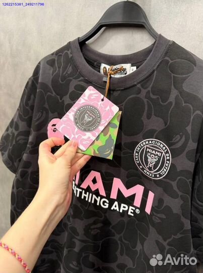 Футболка Bape Miami Black (Арт.93031)