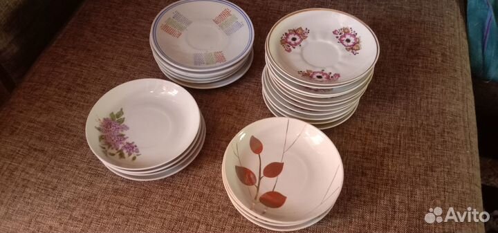 Чайные блюдца СССР