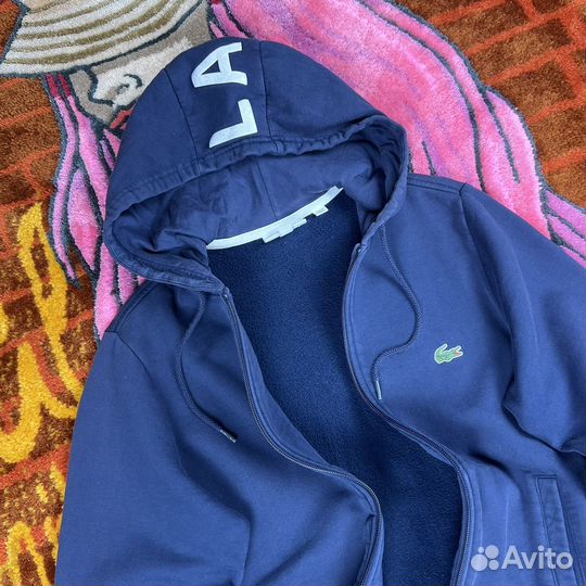 Зип худи Lacoste big logo