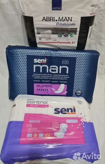 Урологические прокладки муж, жен