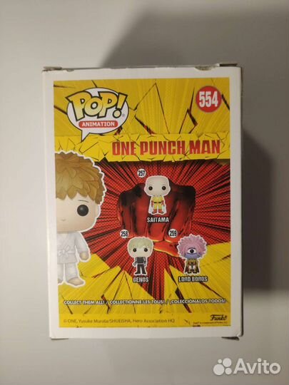 Funko pop One punch man №554 - Saitama